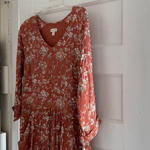 Flowy Floral Dress
